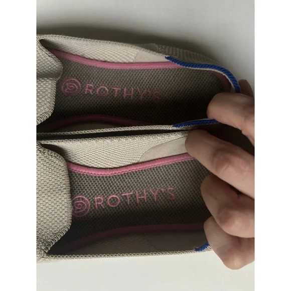 Rothy's The Loafer Round Toe Slip-on Flat Knit Shoes W7.5 - Picture 6 of 8